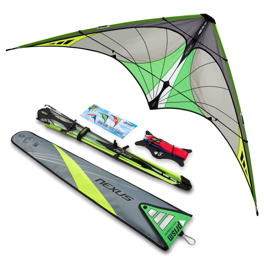 Prism Nexus 2.0 Stunt Kite - Graphite